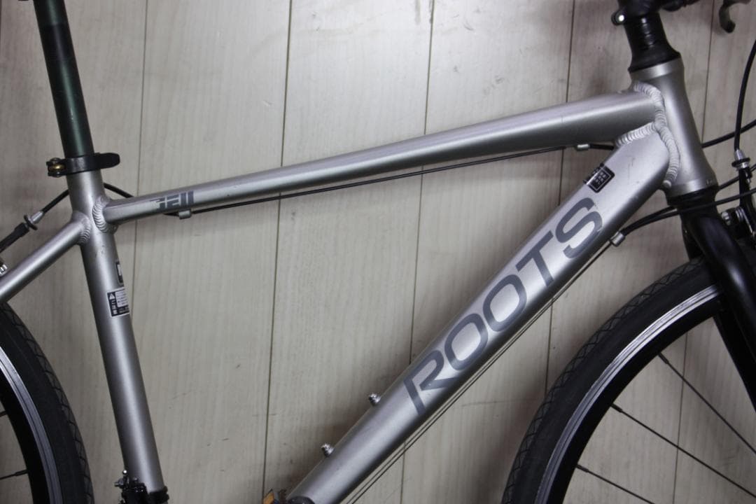 H*v様 あさひ製 ルーツ JE11 700C アルミ 21速 450mm クロ