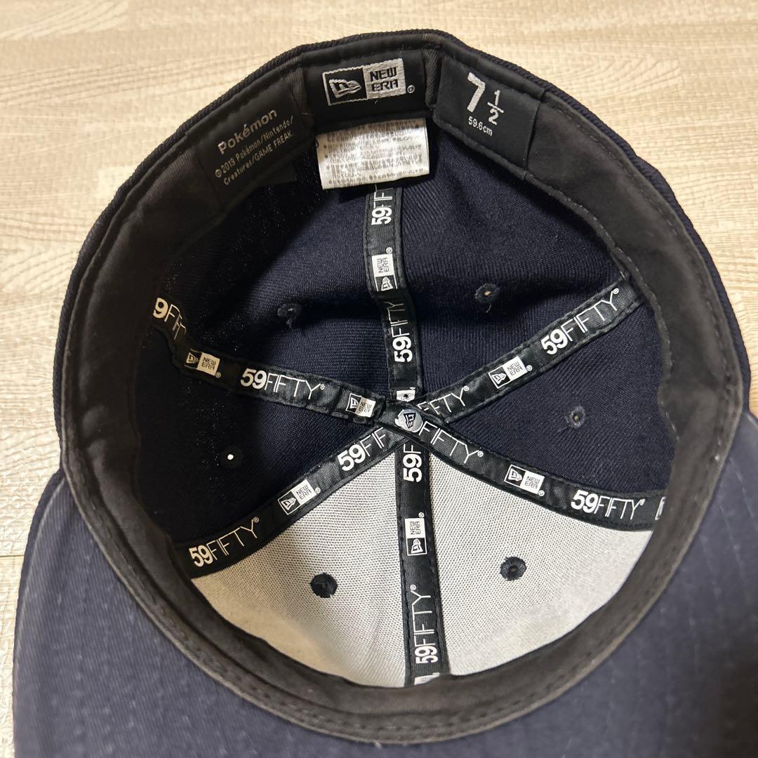 NEW ERA POKEMON コラボキャップ 7 1/2 ネイビー