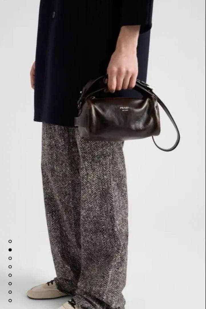 PRADA ナッパレザーショルダーバッグ