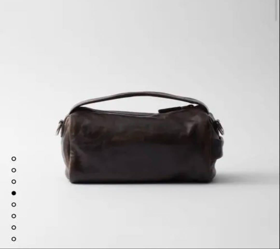 PRADA ナッパレザーショルダーバッグ