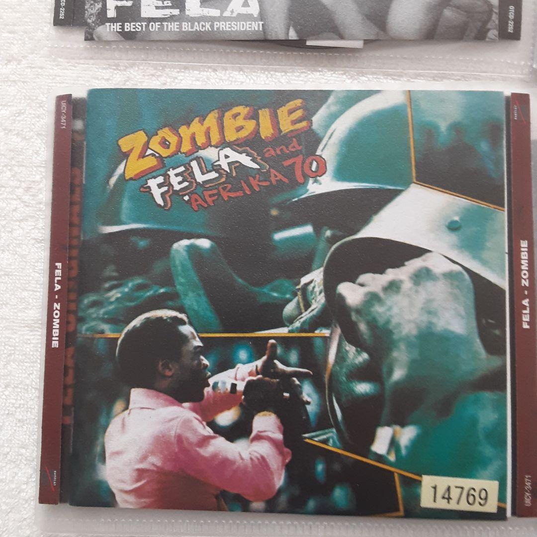フェラ　クティ　CD7枚セット　※レンタル落ちソフトケース入りCD
