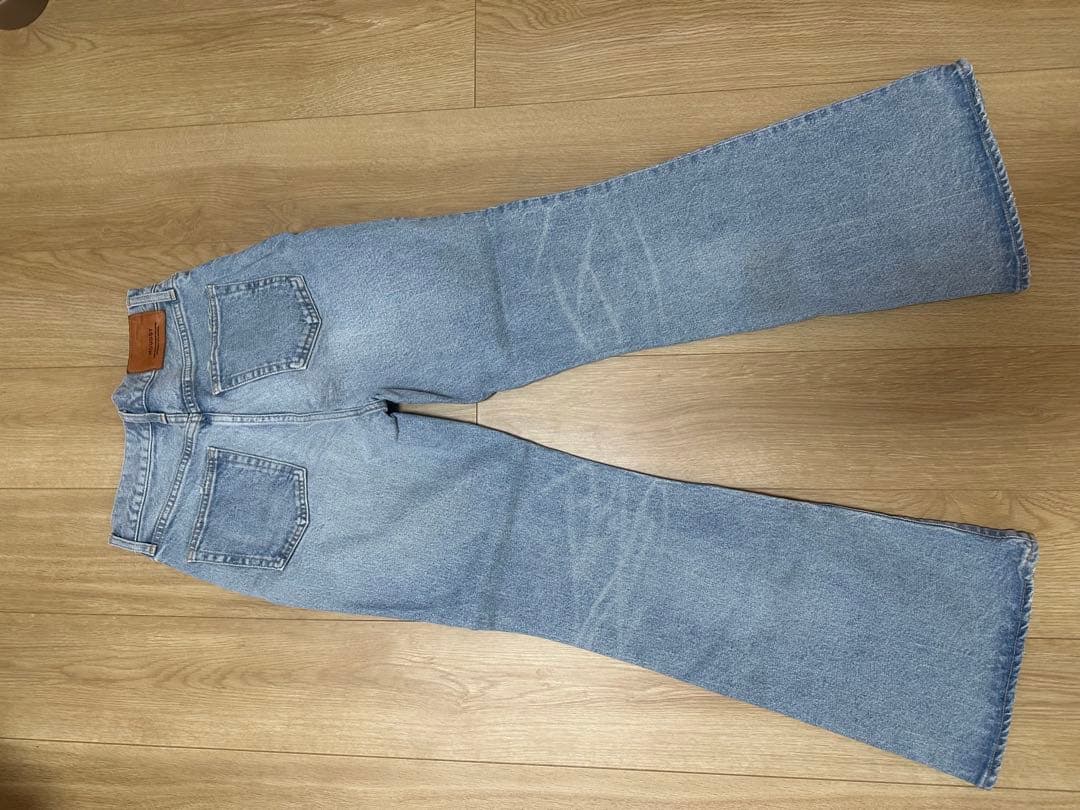 MOUSSY MVS FLARE 26 ライトブルー　値下げ交渉可