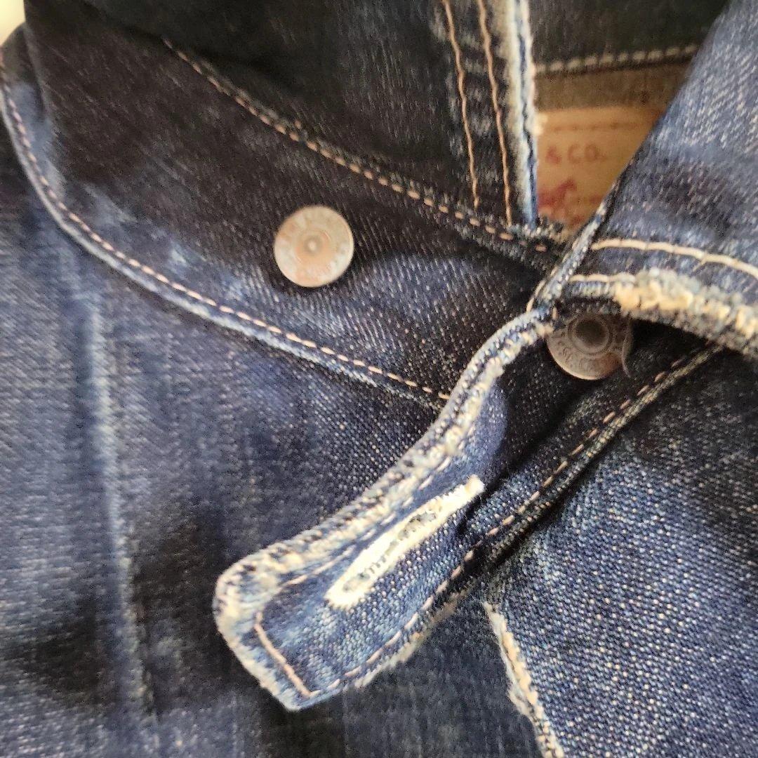 Levi's インディゴ デニム カバーオール