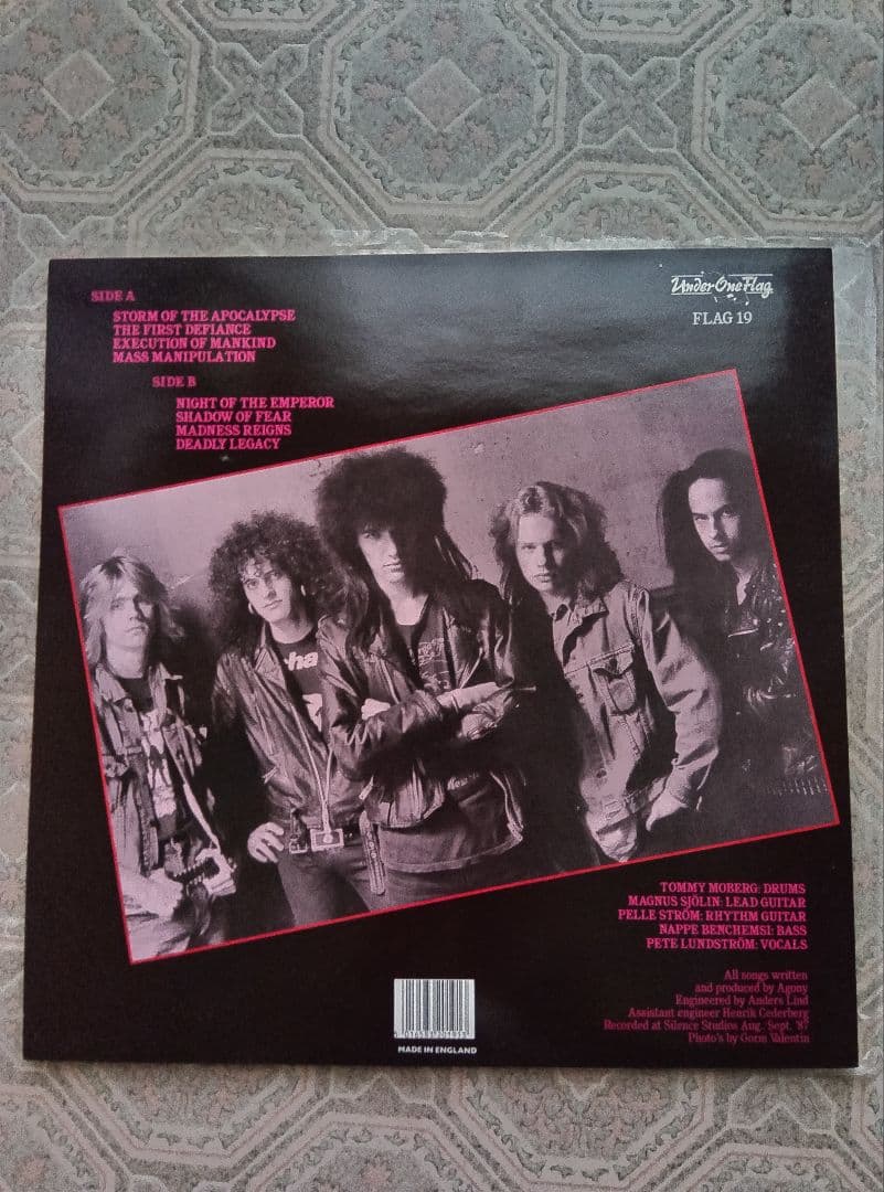 ●LPレコード THE FIRST DEFIANCE / AGONY