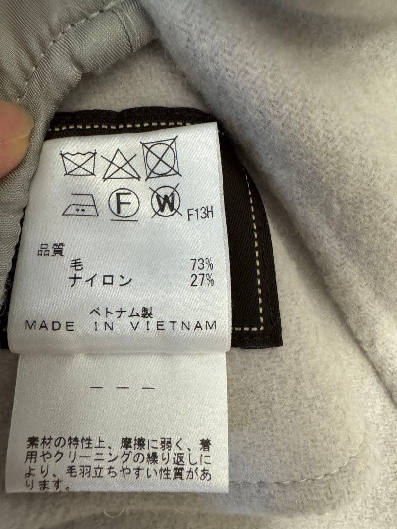 TOCCA リバーコート　ビジュー釦