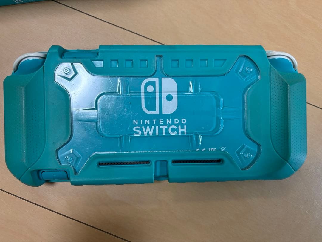 Nintendo Switch Lite ターコイズ 専用ケース付き　ジャンク品