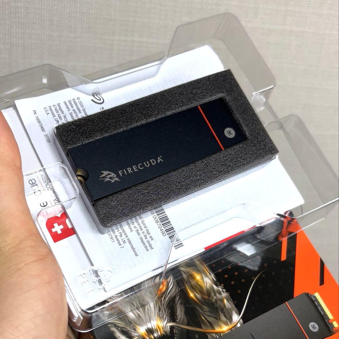 Seagate FireCuda 530 2TB M.2 ヒートシンク付き