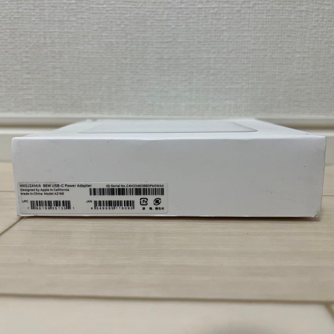 Apple純正 MacBook 96W A2166 USB-C