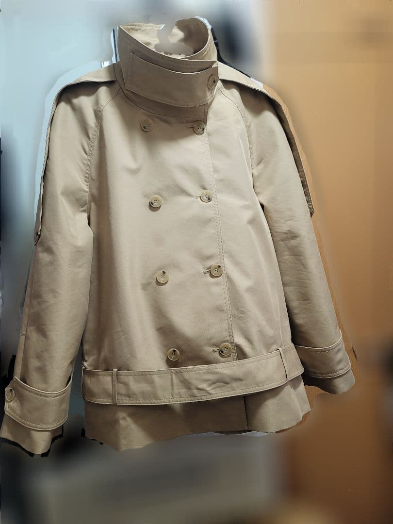ZARA ハイネックトレンチコート　Sサイズ