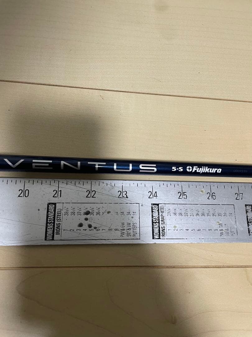 434 フジクラ　ベンタスブルー　5S テーラースリーブ付　ドライバー用