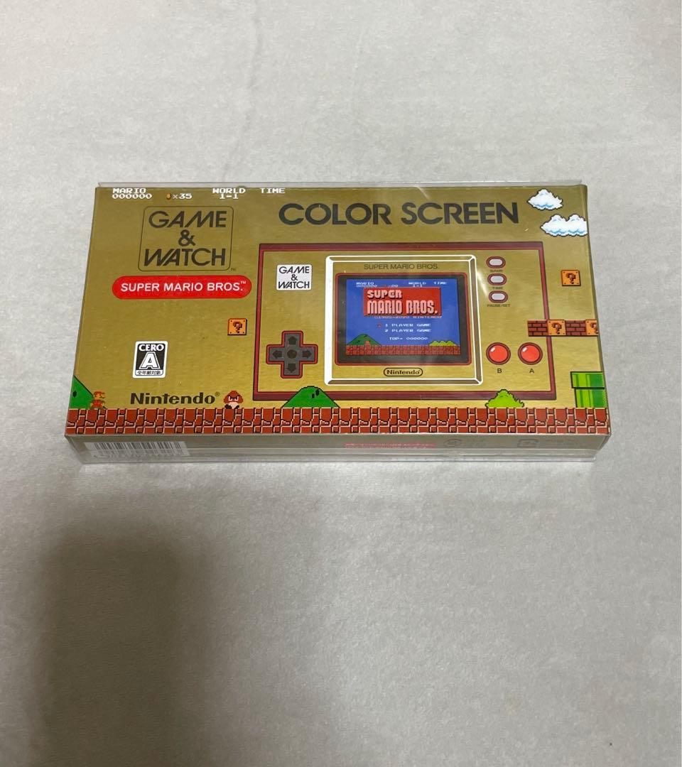 新品未開封　ゲームウォッチ　スーパーマリオブラザーズ　正規品