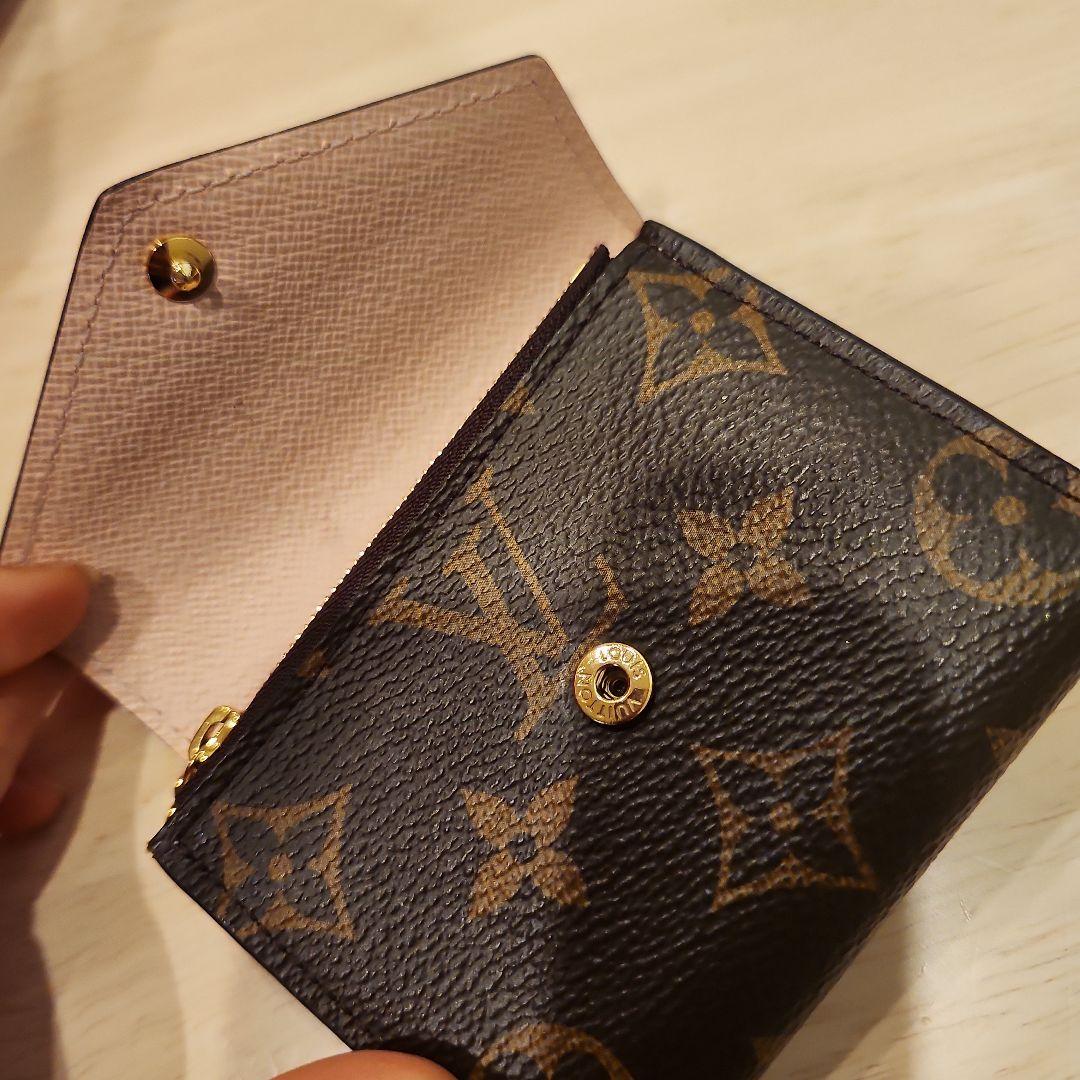 LouisVuittonルイヴィトンローズバレリーヌ正規品ピンクモノグラム財布