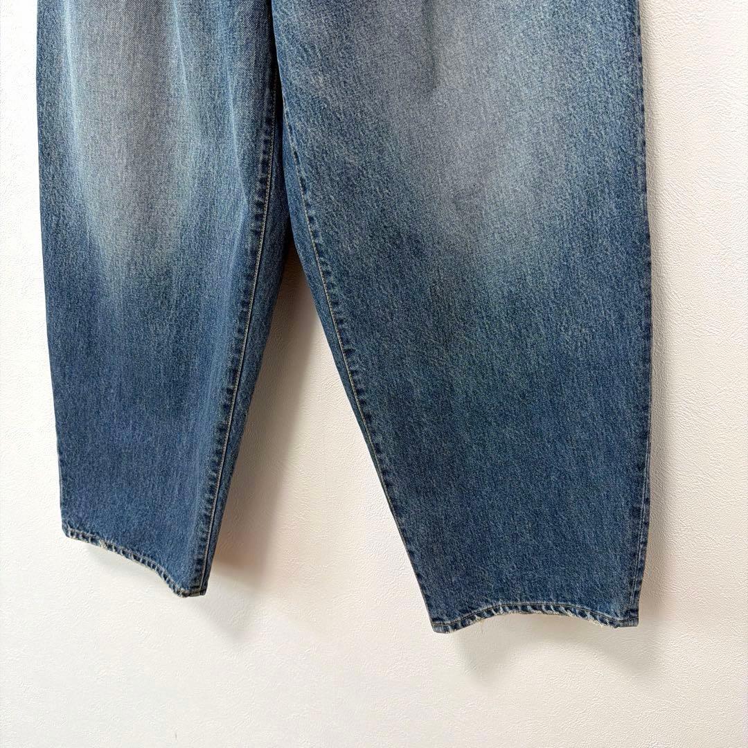 ジャーナルスタンダードラックス　13ozデニム　タックラウンドパンツ