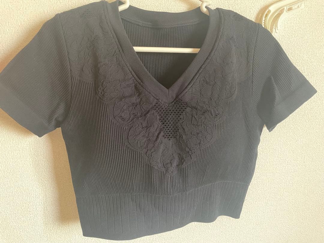 【最終値下げ】SUKALA アクティブデザインTシャツ ブラック