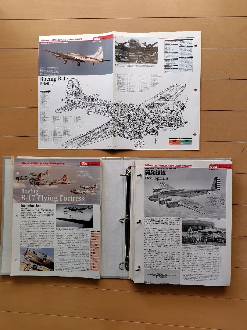 ワールドエアクラフト／デアゴスティーニ 航空機データファイル第１〜第１７５分冊
