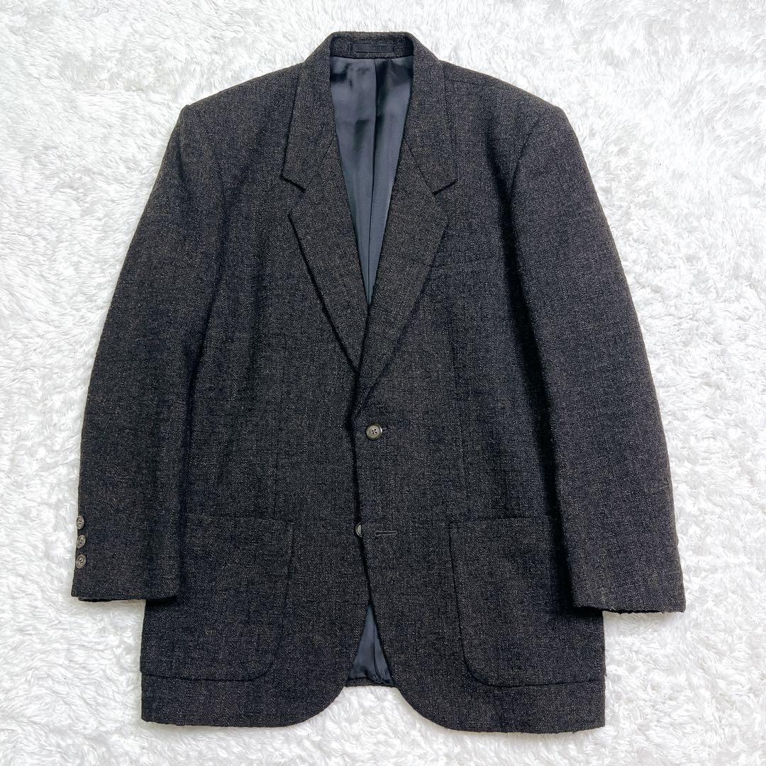 Y’s for men ウール100 ツイード調 テーラードジャケット 日本製