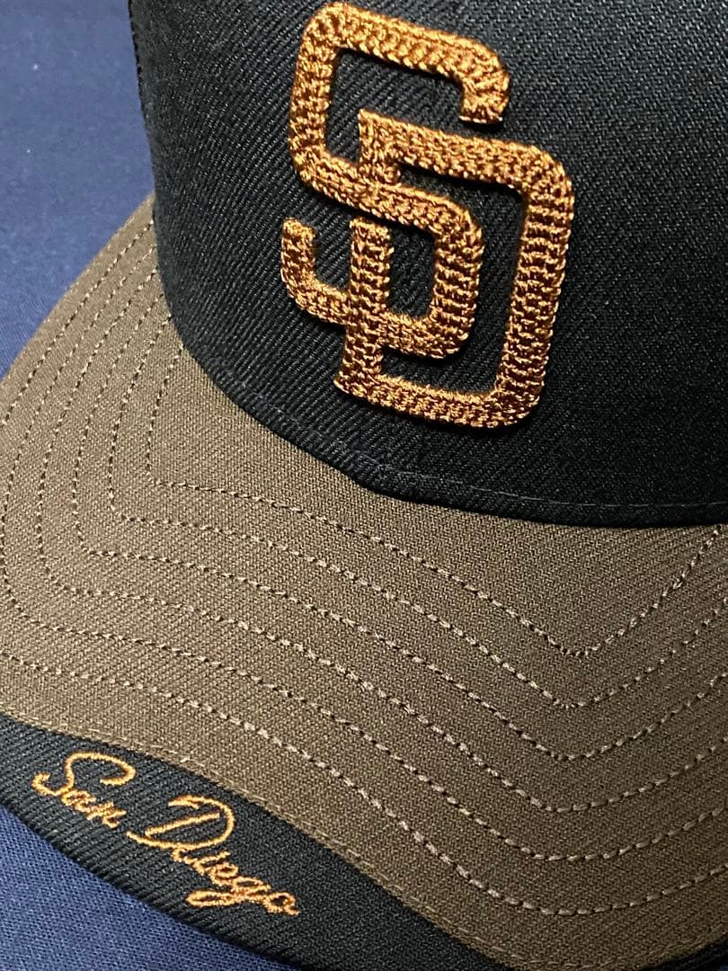 s*f様 New Era 59FIFTY パドレスキャップ 7 5/8
