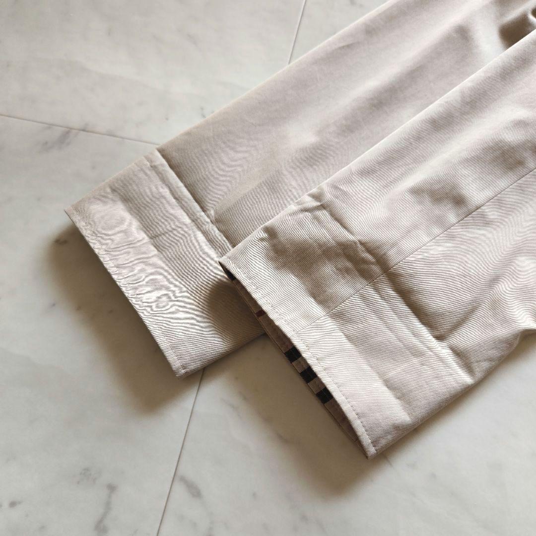 希少★ BURBERRY LONDON ステンカラーコート ノバチェック 刺繍