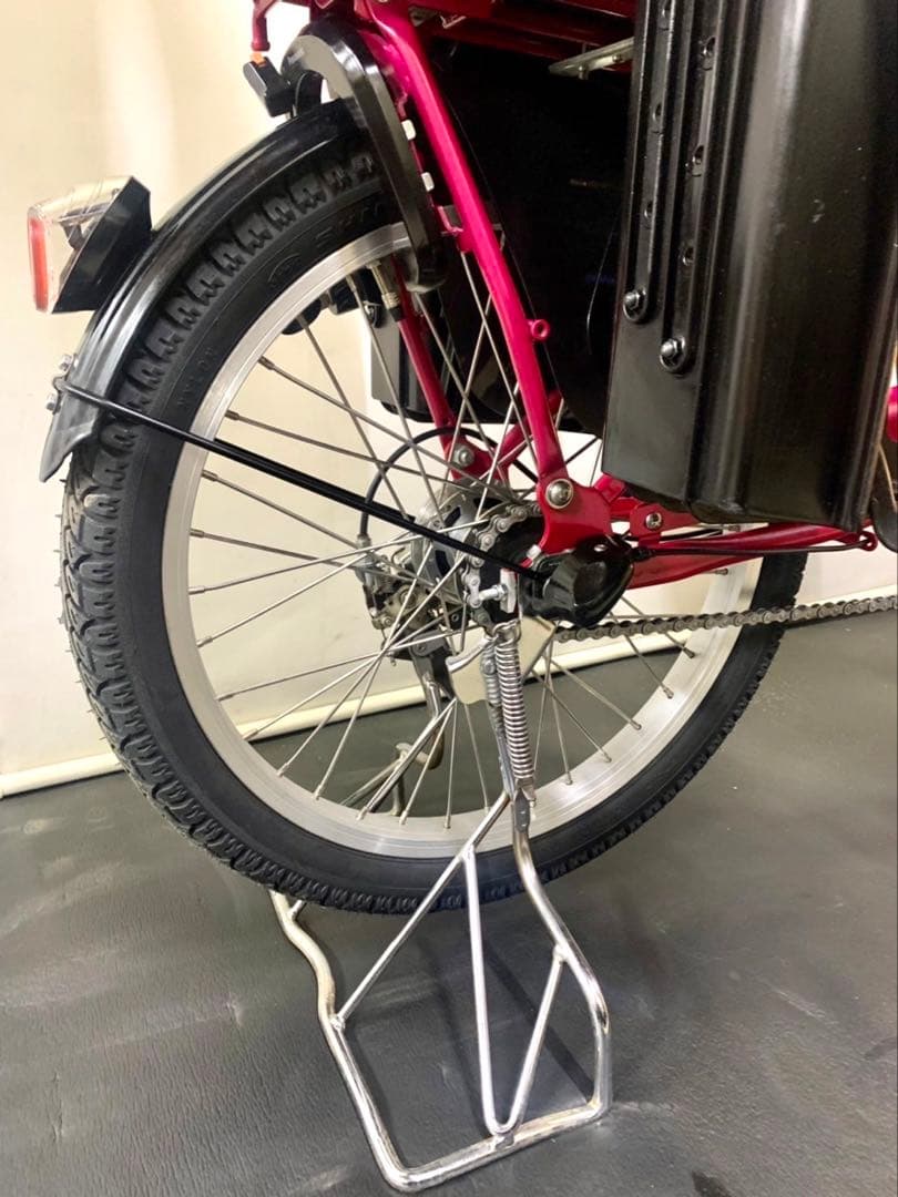 1年保証 パナソニック　ギュットミニ　20インチ　ピンク色　電動アシスト自転車