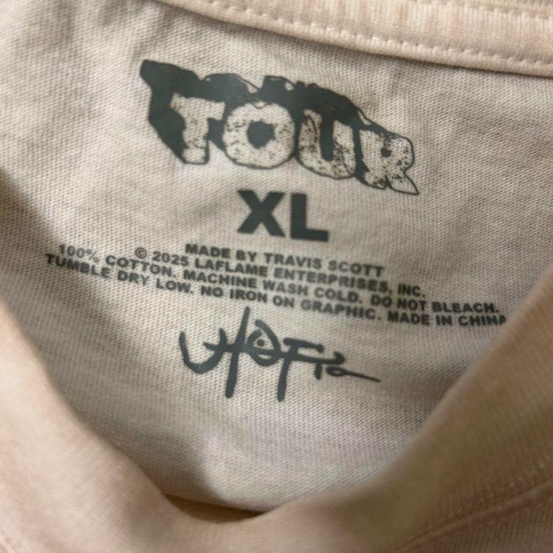 Travis Scott maximum ツアー hyaena tシャツ XL