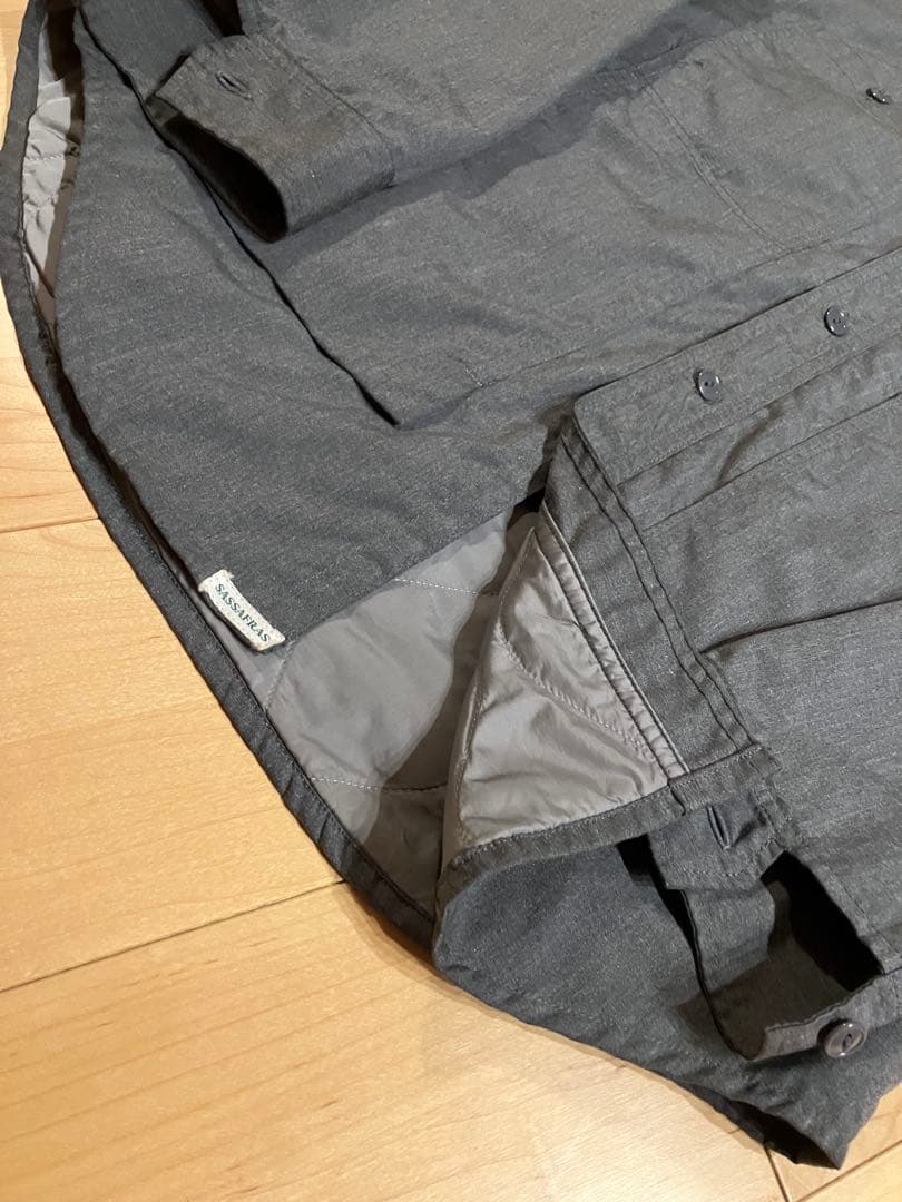 ササフラス　sassafras インサレーション入りジャケット