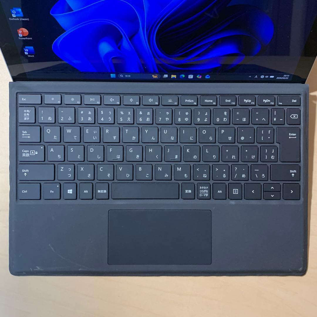 【中古良品】Surface Pro 7+ Office2024インストール済み