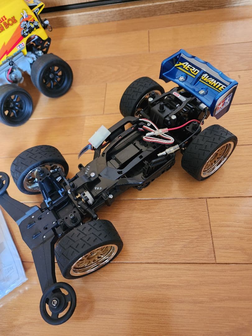 タミヤAero Avante(スターユニット) とコミカルランチボックスセット