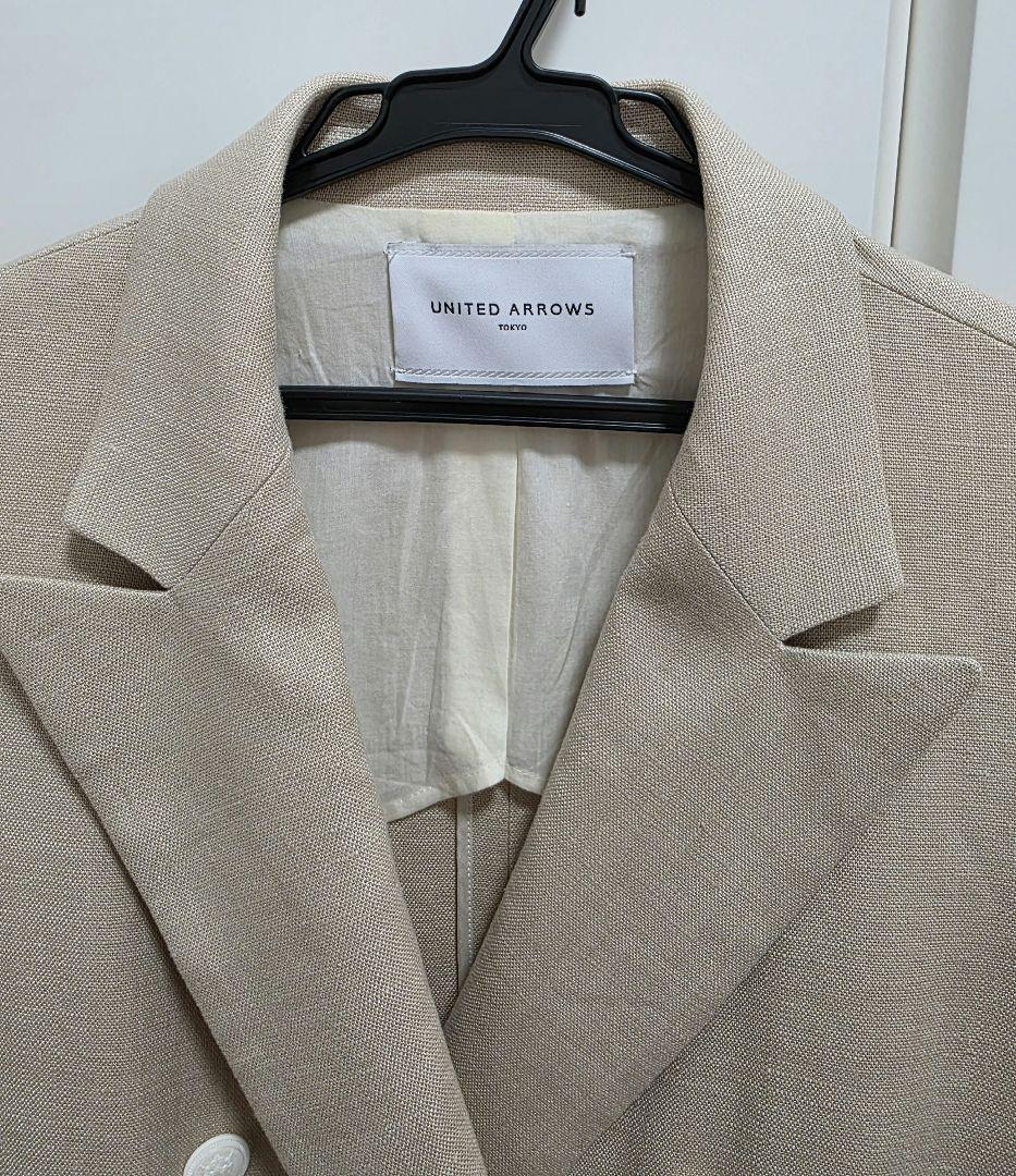 UNITED ARROWS リネンブレザージャケット 38