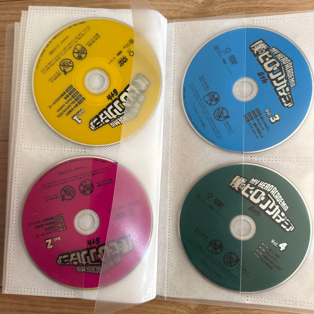ヒロアカDVD 1期〜6期　劇場版2作