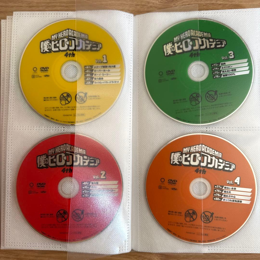 ヒロアカDVD 1期〜6期　劇場版2作