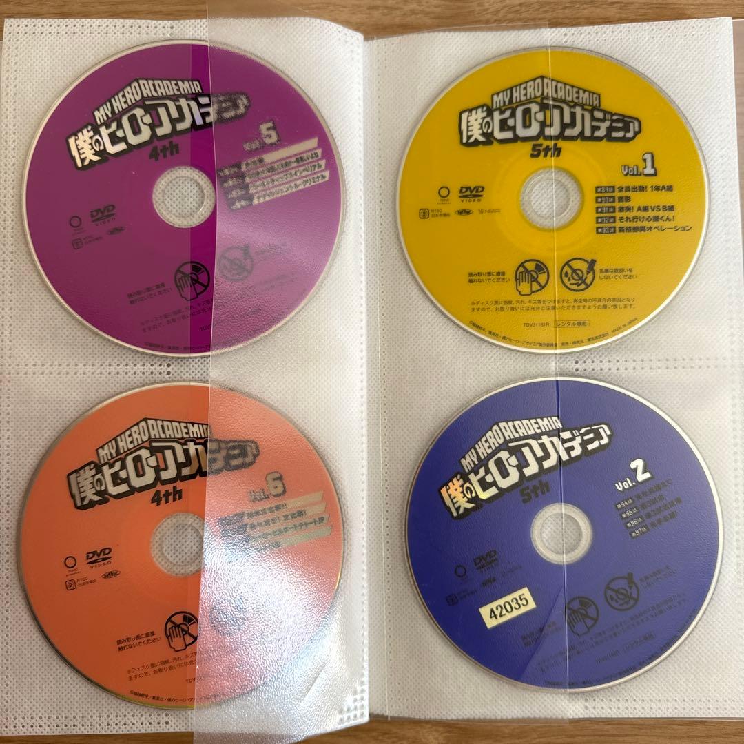 ヒロアカDVD 1期〜6期　劇場版2作