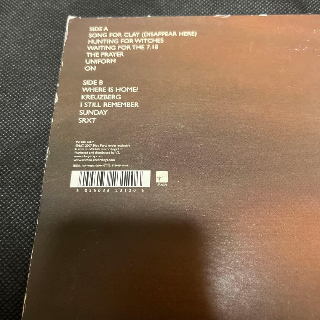 UKオリジ　Bloc Party A Weekend in the City