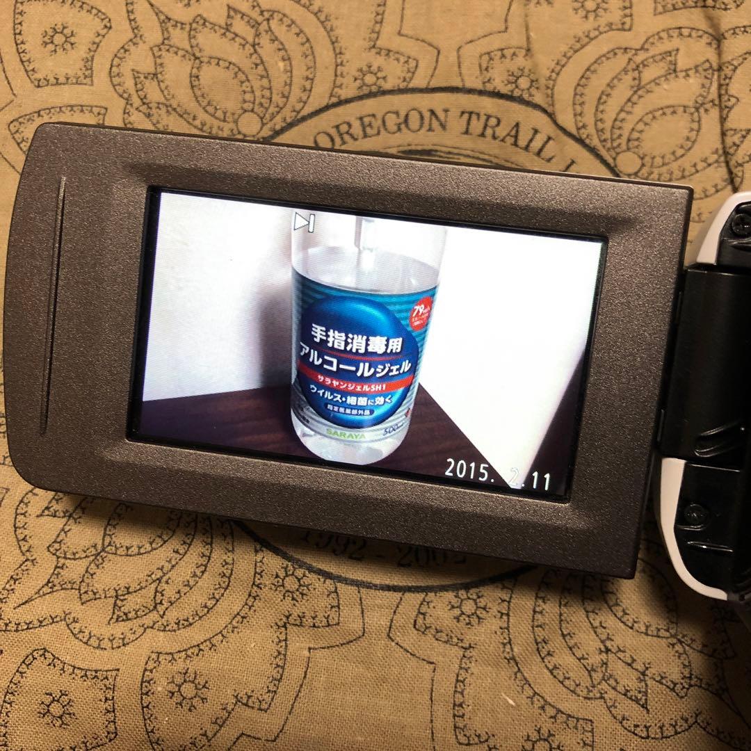 極美品 Panasonic HC-V360M ホワイト ビデオカメラ