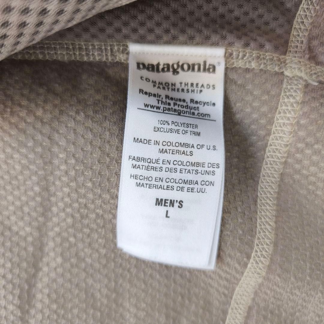 【今週20%OFF】patagonia フリースベスト Lサイズ ベージュ