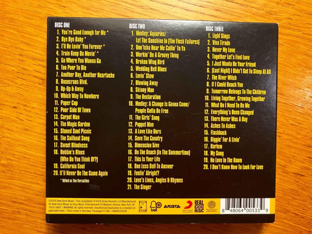 洋楽 5TH DIMENSION THE COMPLETE SINGLES 66-75