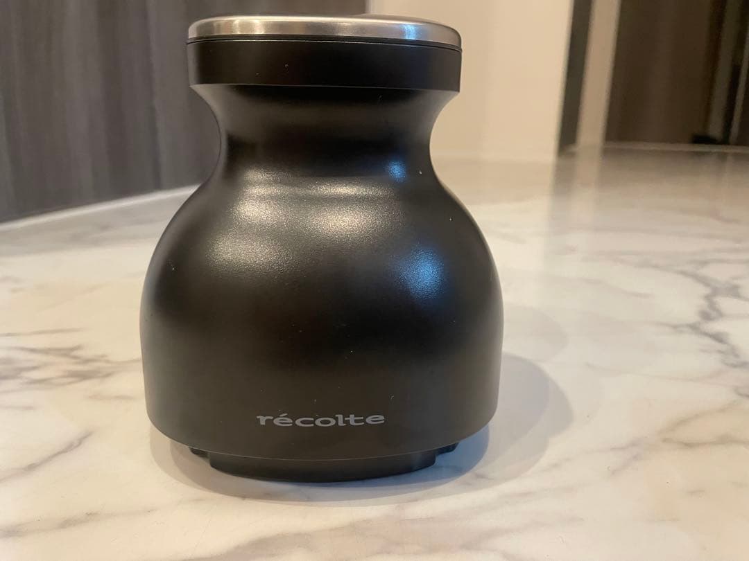 recolte レコルトコードレス フードプロセッサー ブラック