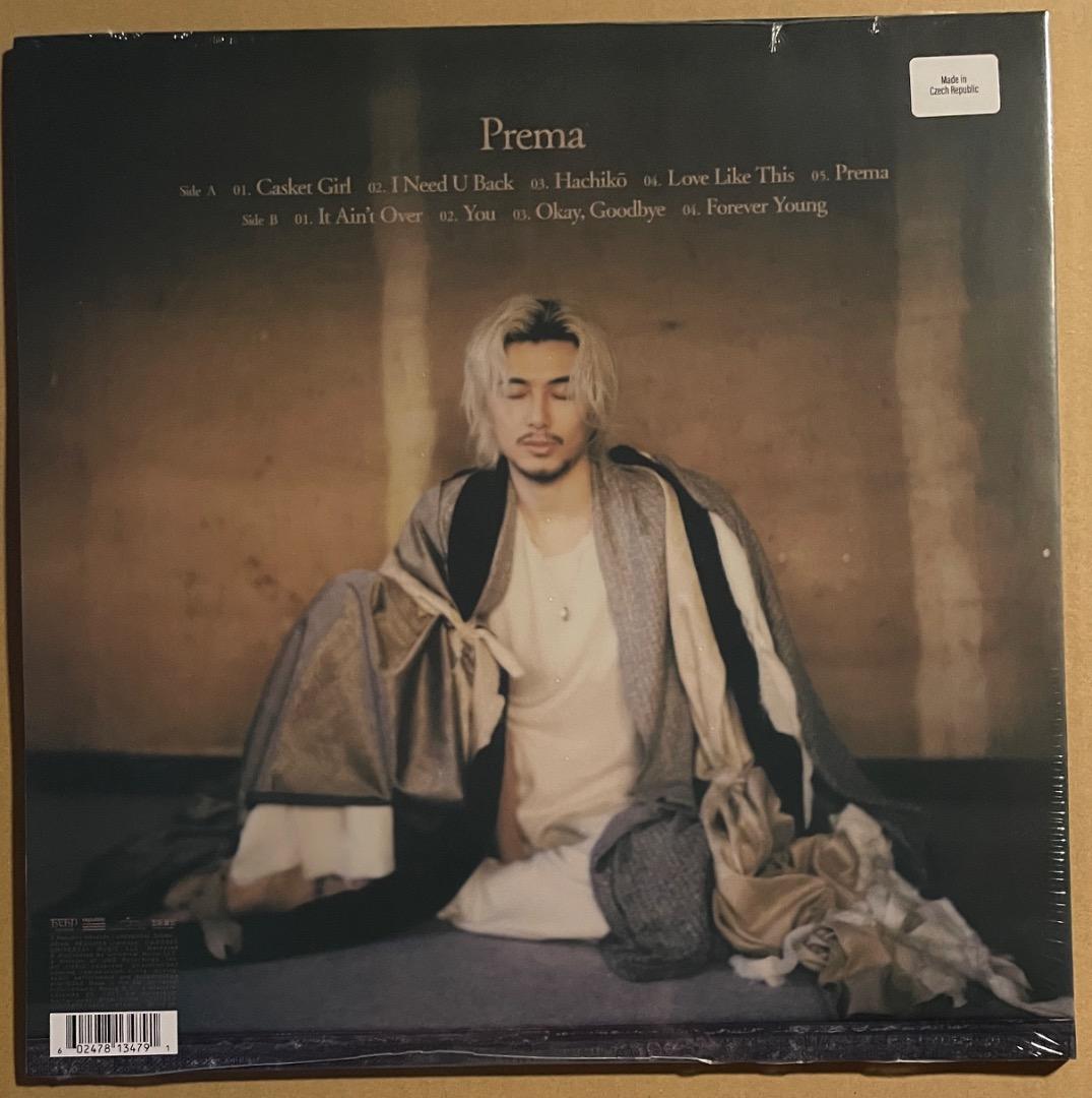 新品 送料込 藤井風 Prema アナログ盤 レコード LP