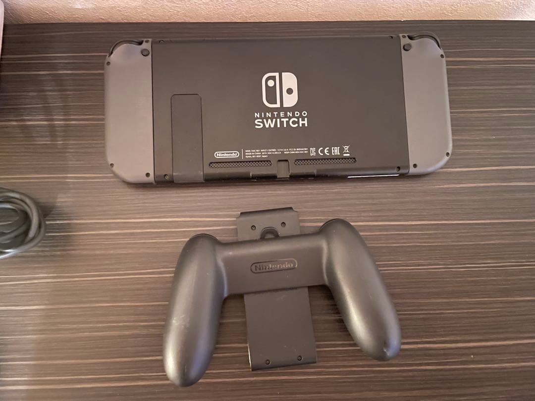(ジャンク品)Nintendo Switch グレー 本体 付属品完備