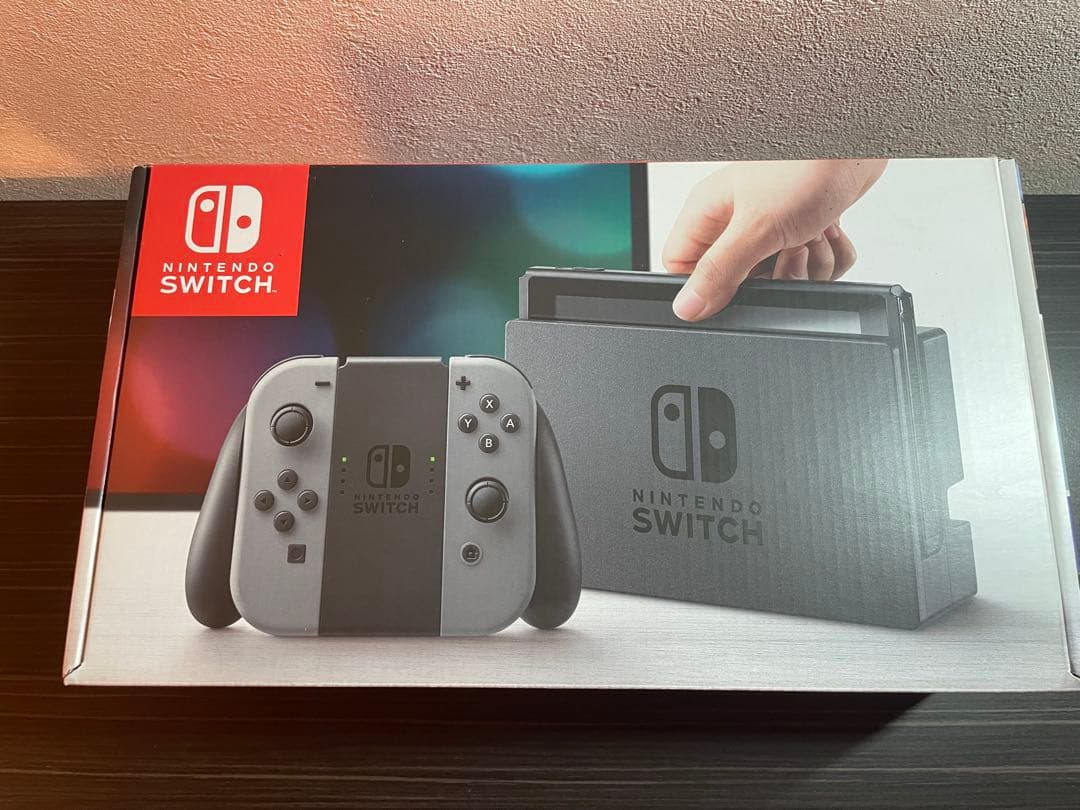 (ジャンク品)Nintendo Switch グレー 本体 付属品完備