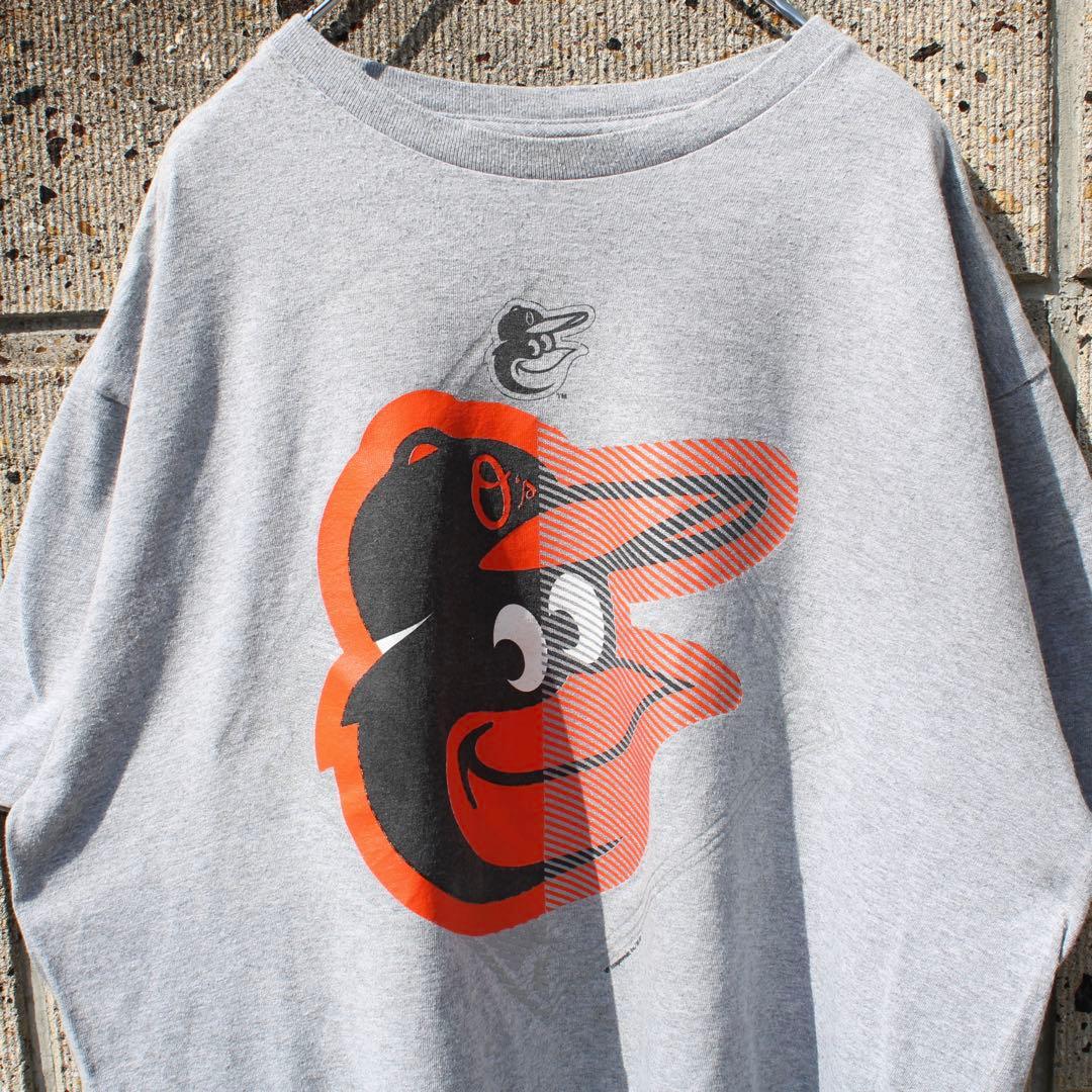 MLBオフィシャル ボルチモア オリオールズ XLビッグシルエット 古着Tシャツ