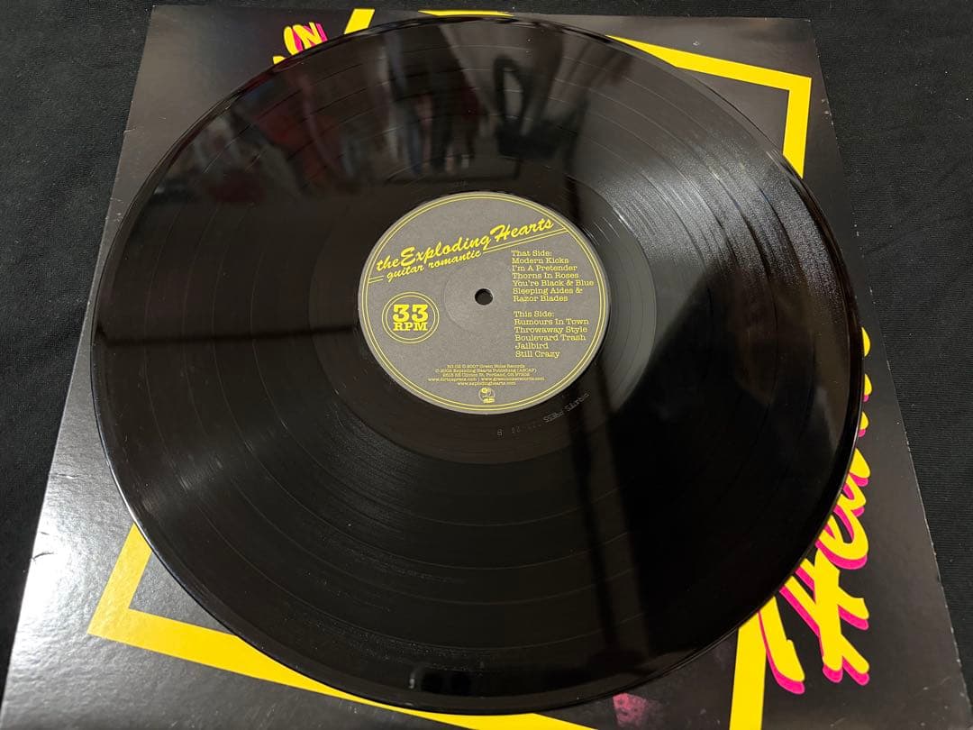 EXPLODING HEARTS LP punk powerpop パンク天国
