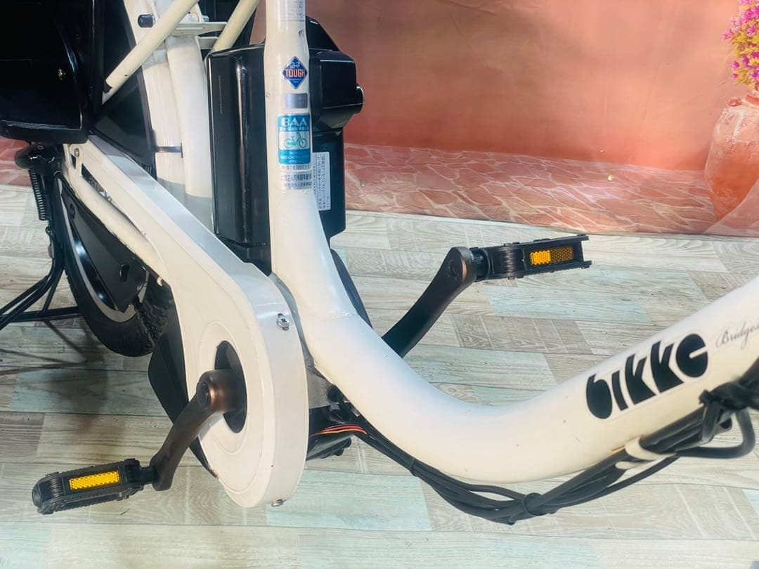 超特価BIKKE ビッケ12AH⭐️ブリヂストン子供乗せ電動アシスト自Y3275