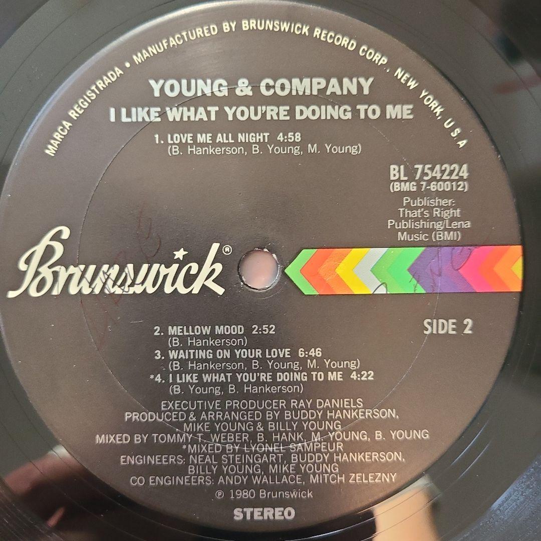 ★ＵＳオリジナル盤★ＹＯＵＮＧ ＡＮＤ ＣＯＭＰＡＮＹ