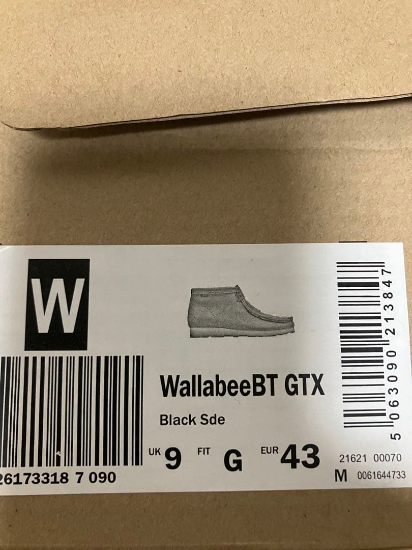 靴 CLARKS Wallabee GTX UK9
