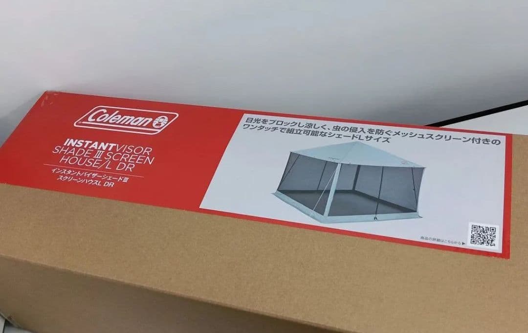あ*♡様 新品★Coleman インスタントバイザーシェードIIIスクリーンハウ