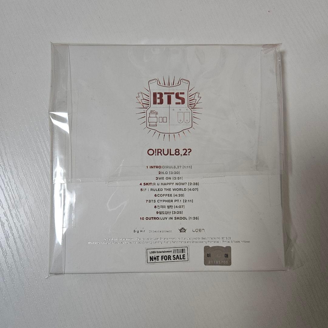BTS OIRL8, 2? サイン入りアルバム