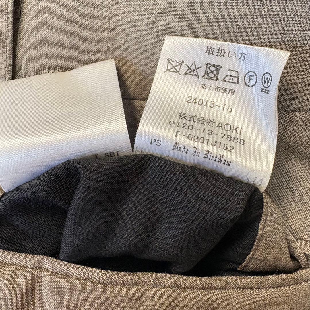 極美品　ジュンコシマダオム　スーパー120 セットアップ　上下　スーツ　ブラウン