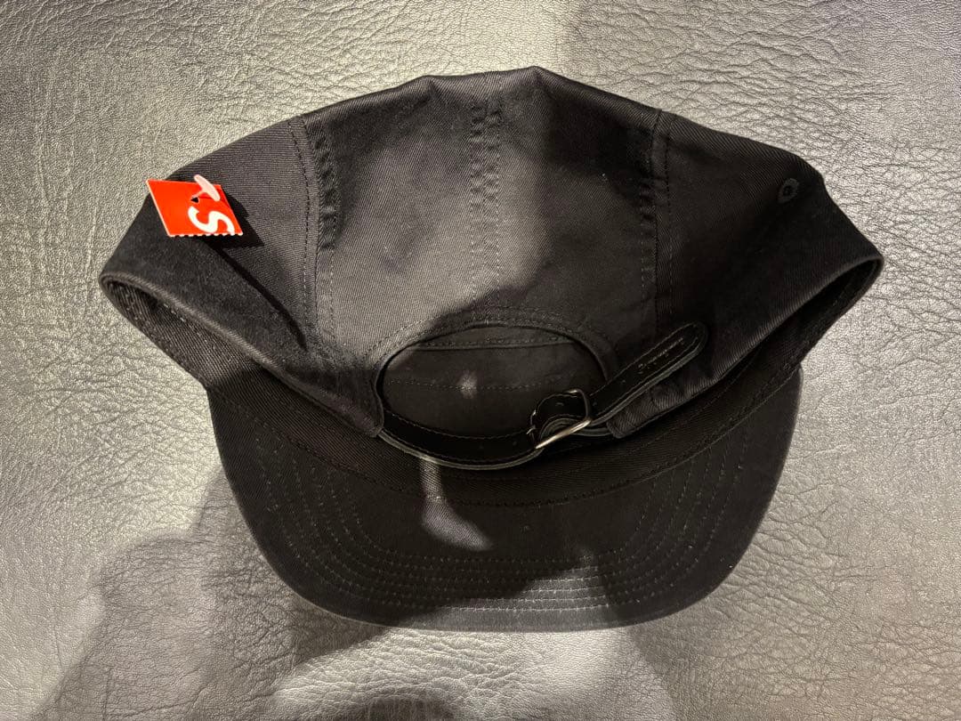 Supreme Washed Chino Twill Camp Cap 黒