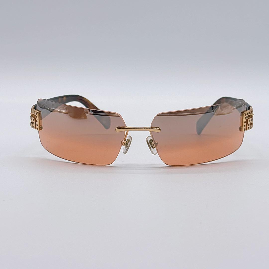 小物 00s archive VERSACE sunglasses y2k stone