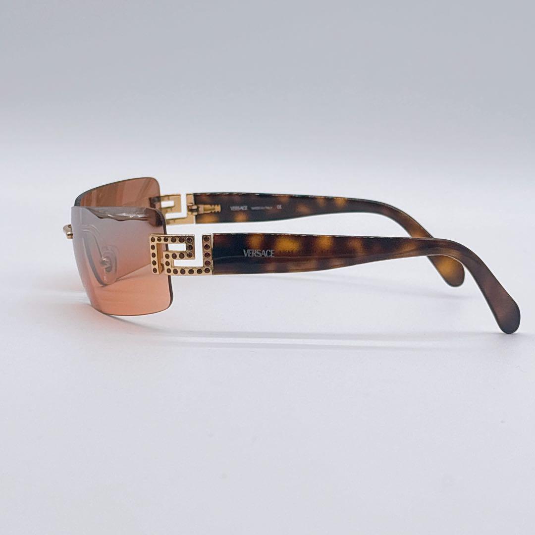 小物 00s archive VERSACE sunglasses y2k stone